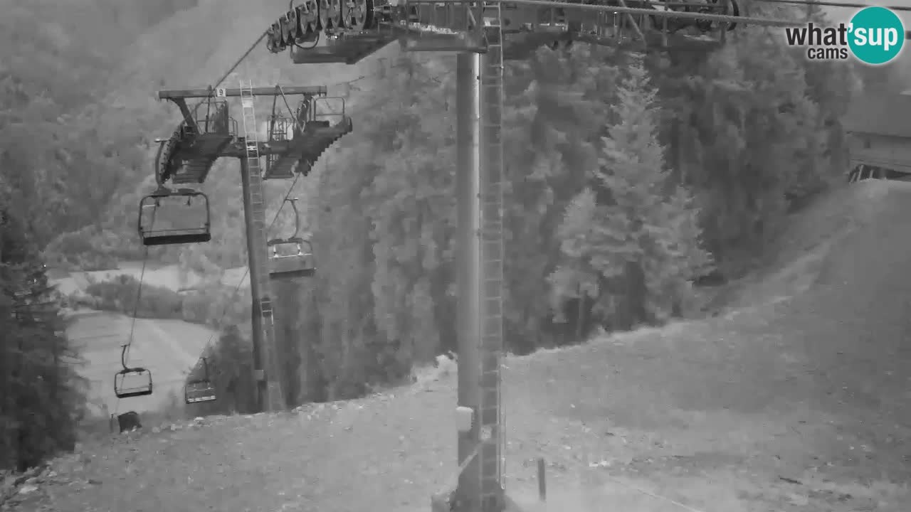 Webcam Kranjska Gora VITRANC 2 | station supérieure