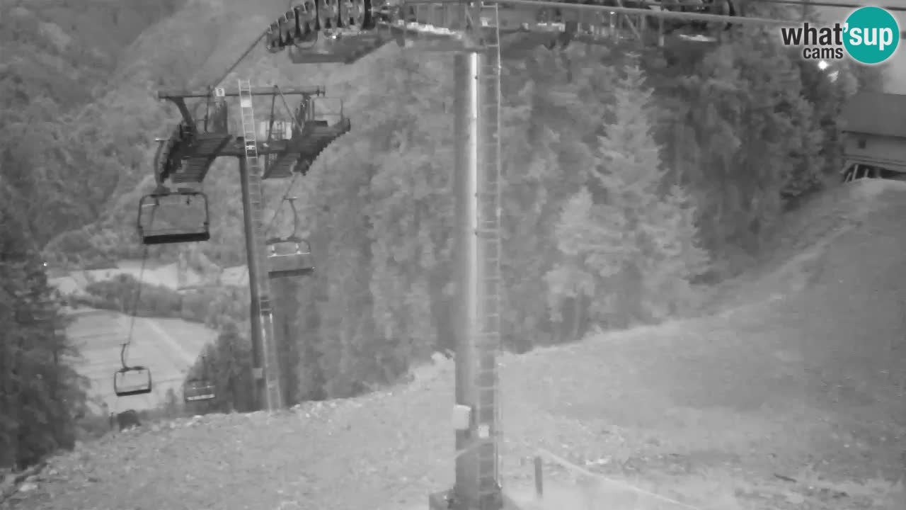 Webcam Kranjska Gora VITRANC 2 | station supérieure