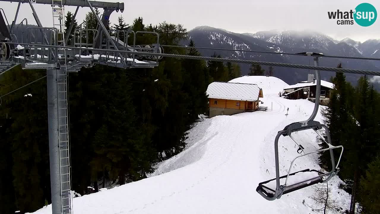 Webcam Kranjska Gora VITRANC 2 | station supérieure