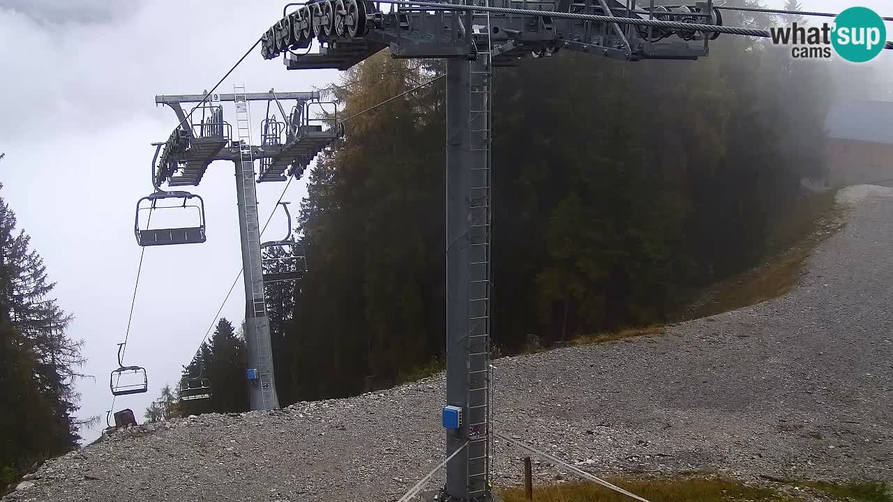 Webcam Kranjska Gora VITRANC 2 upper station