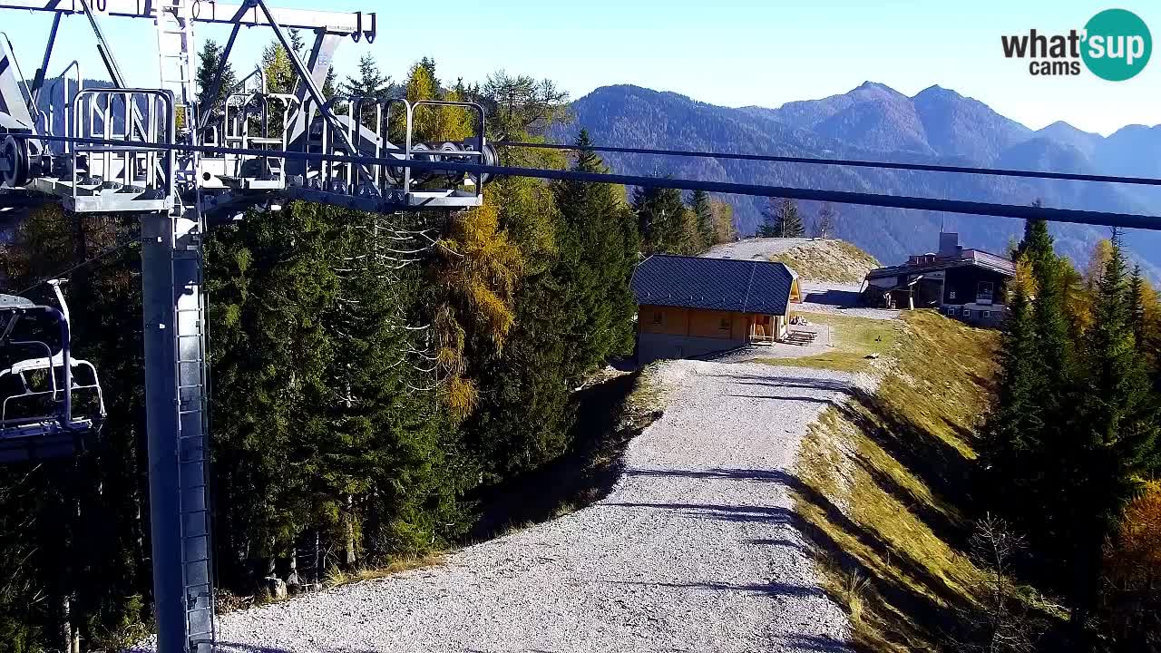 Webcam Kranjska Gora VITRANC 2 upper station