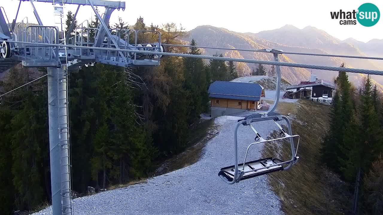 Kranjska Gora webcam VITRANC 2 | Bergstation