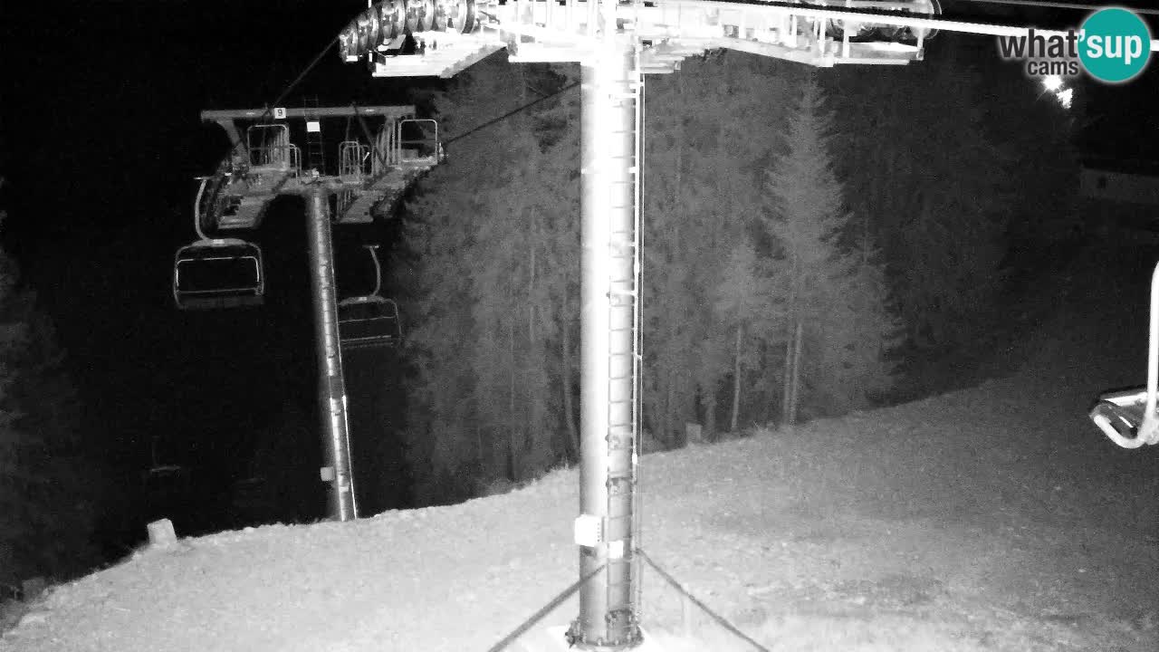 Webcam Kranjska Gora VITRANC 2 upper station