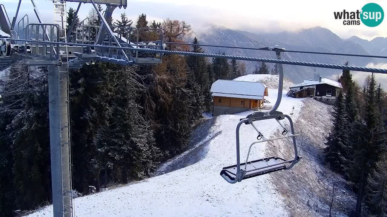 Web kamera Kranjska Gora VITRANC 2 | gornja postaja