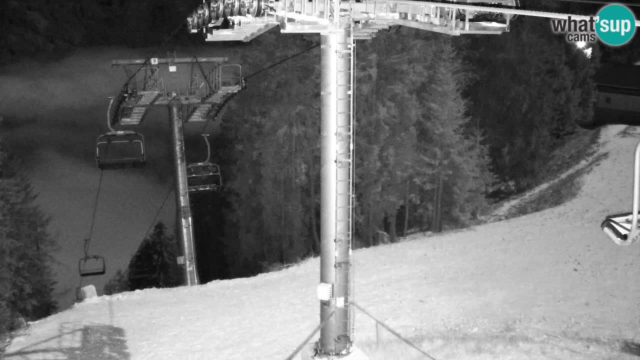 Webcam Kranjska Gora VITRANC 2 | Station supérieure