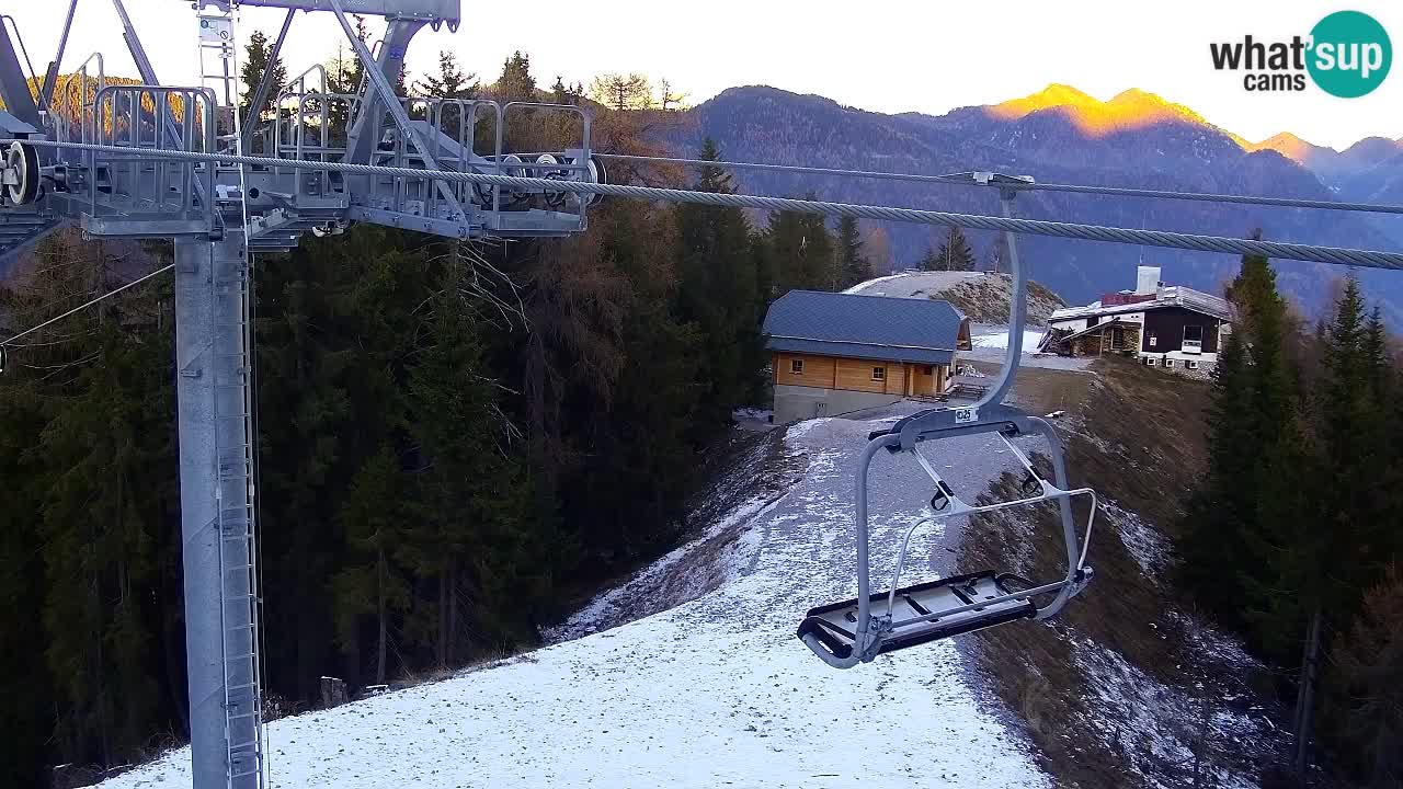 Webcam Kranjska Gora VITRANC 2 | Station supérieure