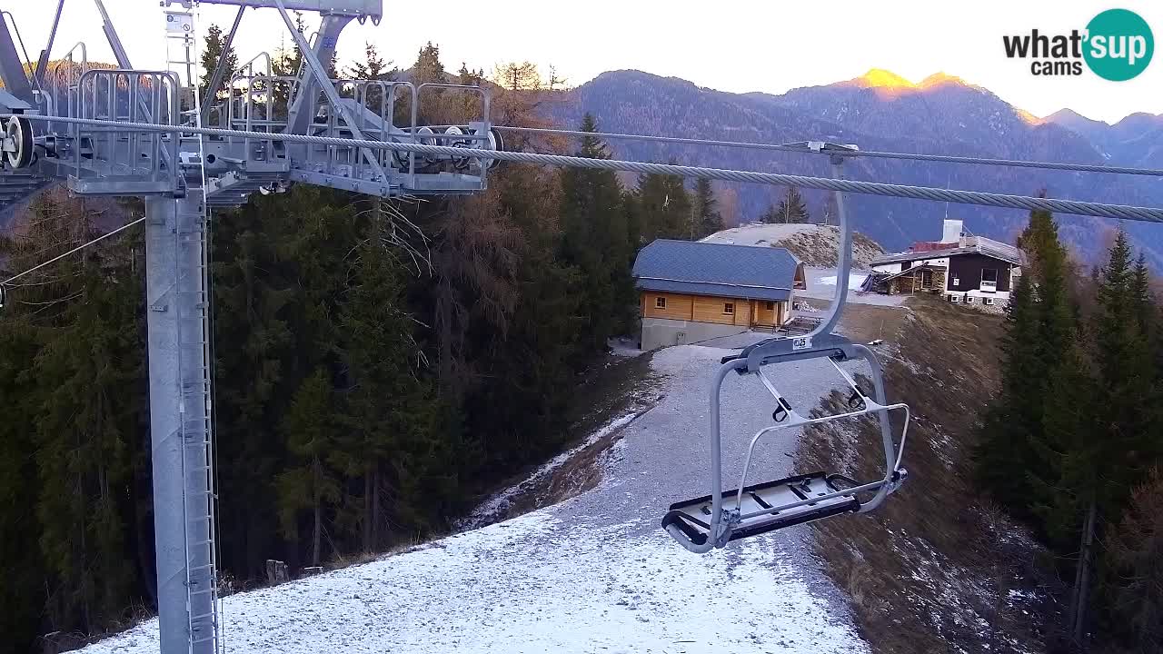 Webcam Kranjska Gora VITRANC 2 upper station