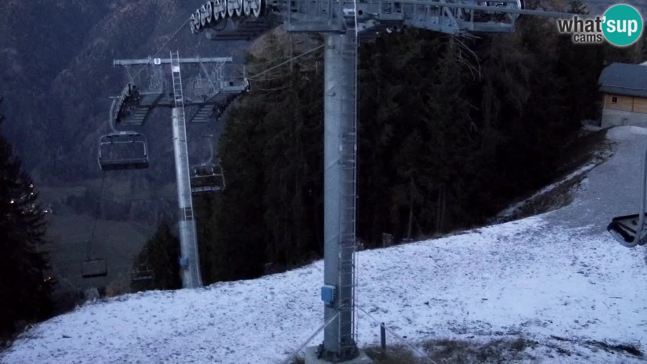 Webcam Kranjska Gora VITRANC 2 | station supérieure