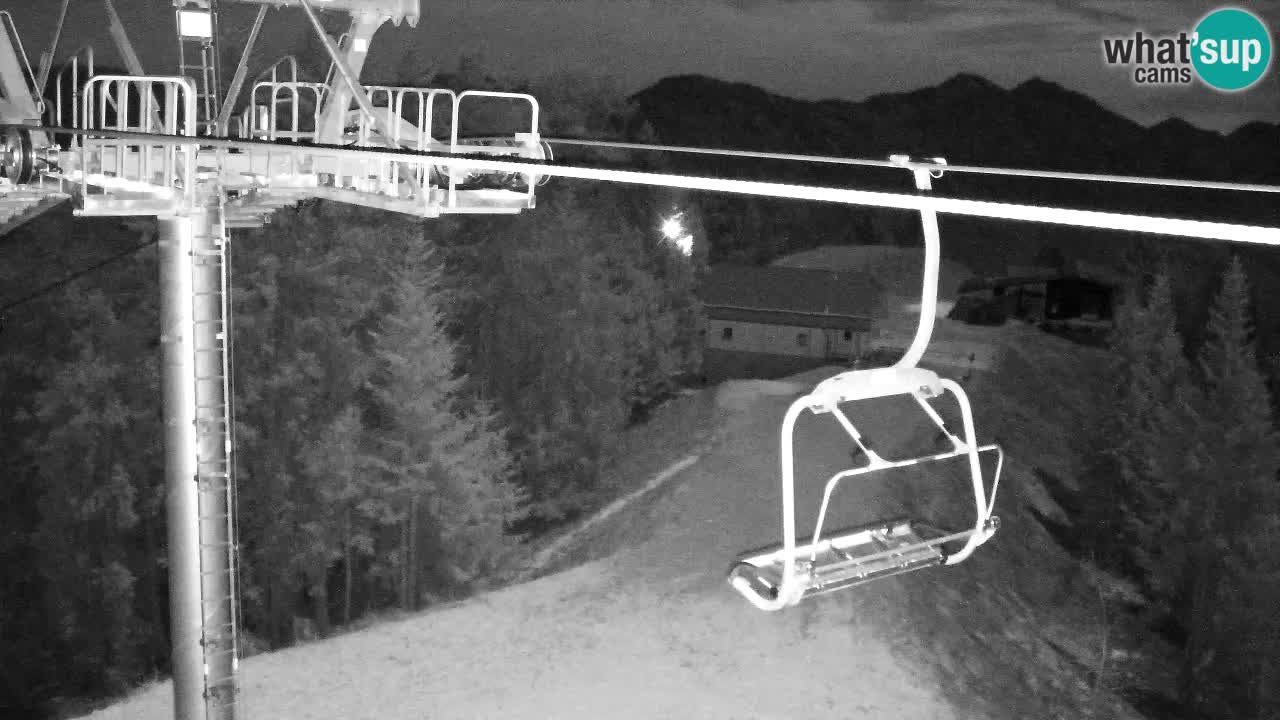 Webcam Kranjska Gora VITRANC 2 upper station