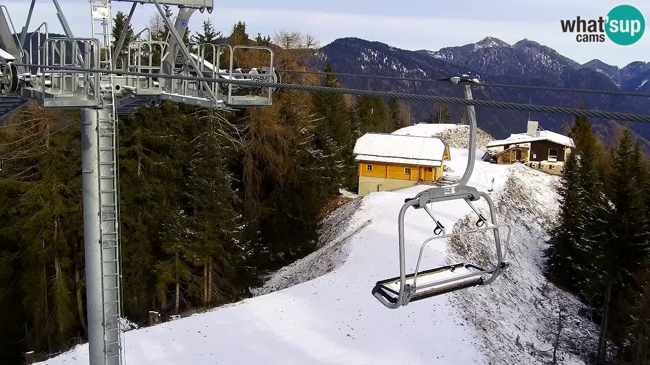 Kranjska Gora webcam VITRANC 2 | Bergstation