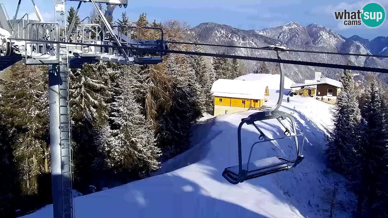 Webcam VITRANC 2 | Kranjska Gora – stazione superiore