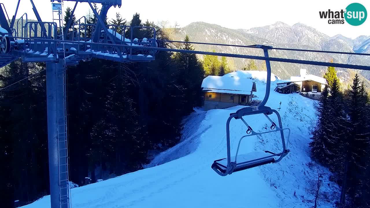 Webcam Kranjska Gora VITRANC 2 | Station supérieure