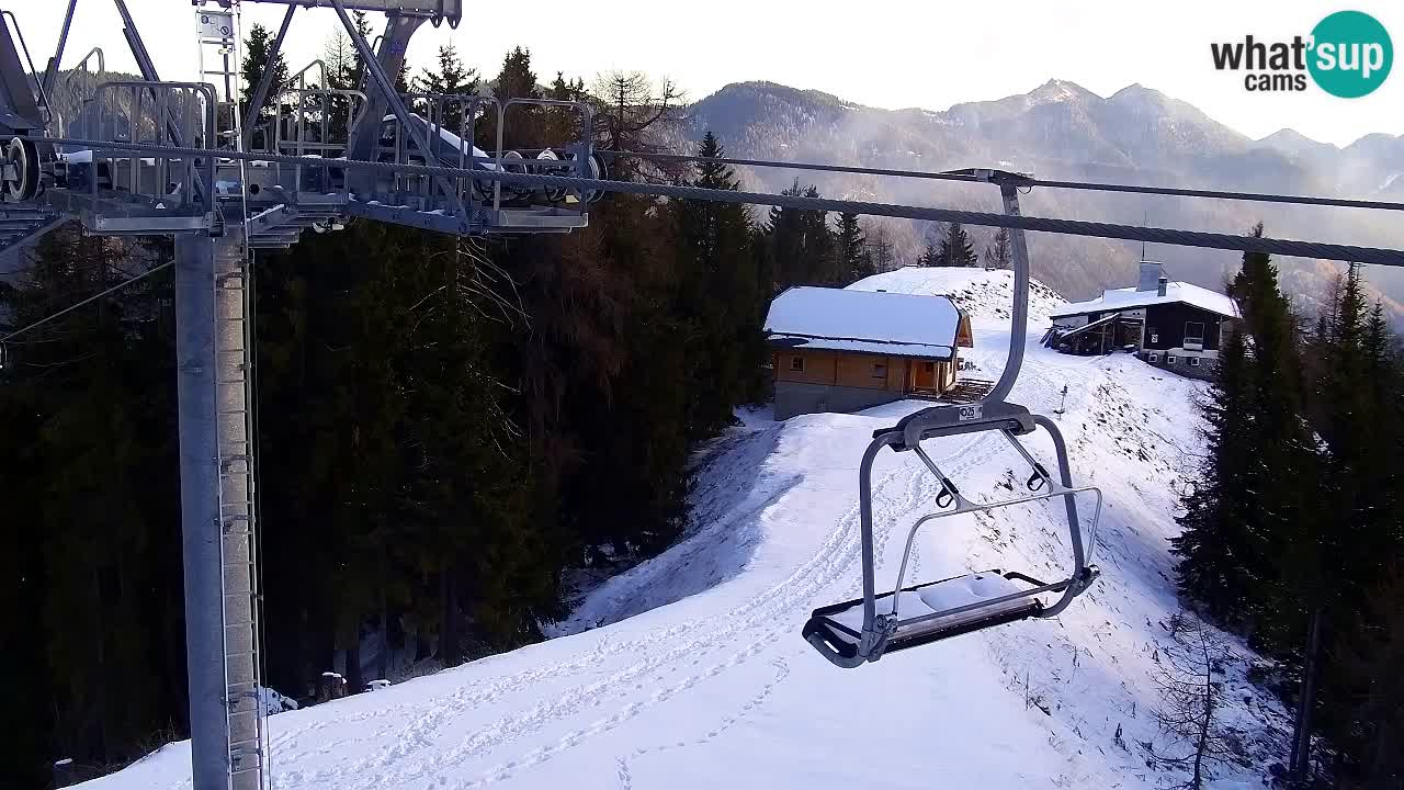 Kranjska Gora webcam VITRANC 2 | Bergstation