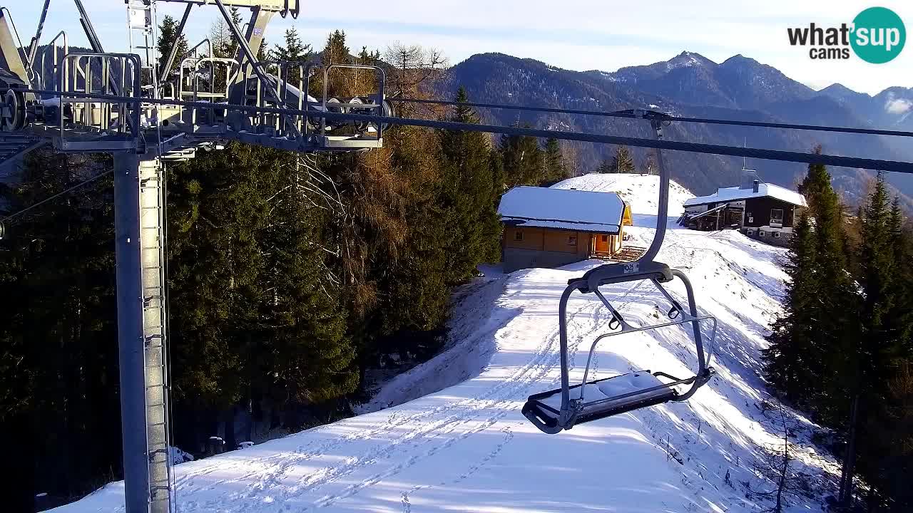 Web kamera Kranjska Gora VITRANC 2 | gornja postaja