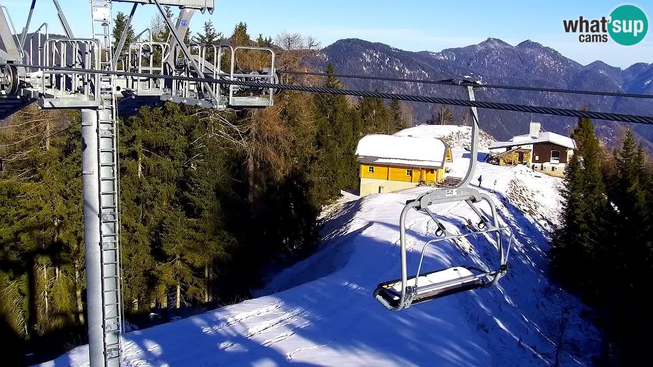 Kranjska Gora webcam VITRANC 2 | Bergstation