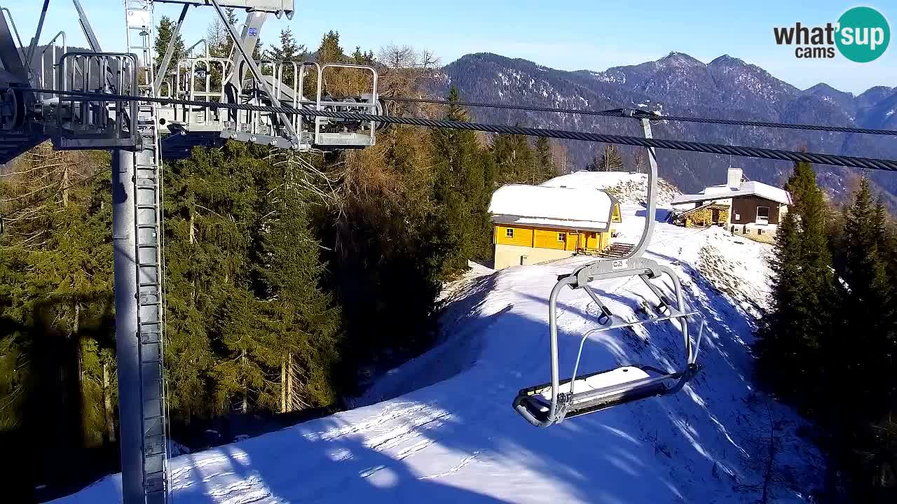 Web kamera Kranjska Gora VITRANC 2 | gornja postaja