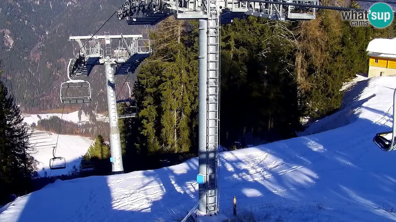 Webcam Kranjska Gora VITRANC 2 | Station supérieure