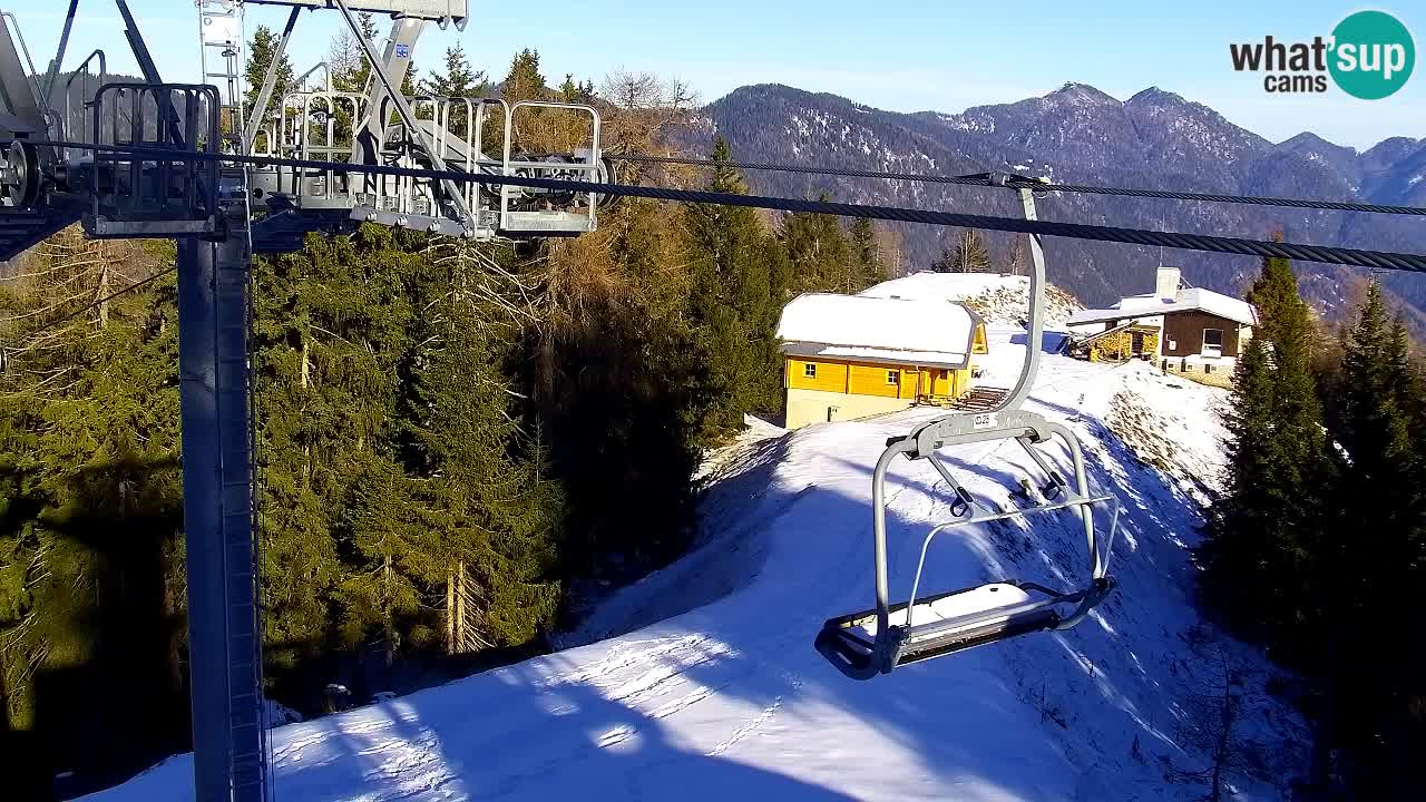 Web kamera Kranjska Gora VITRANC 2 | gornja postaja