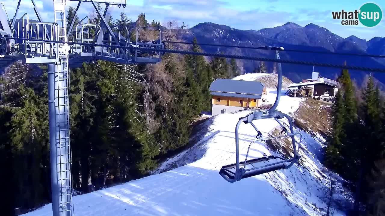 Kranjska Gora webcam VITRANC 2 | Bergstation