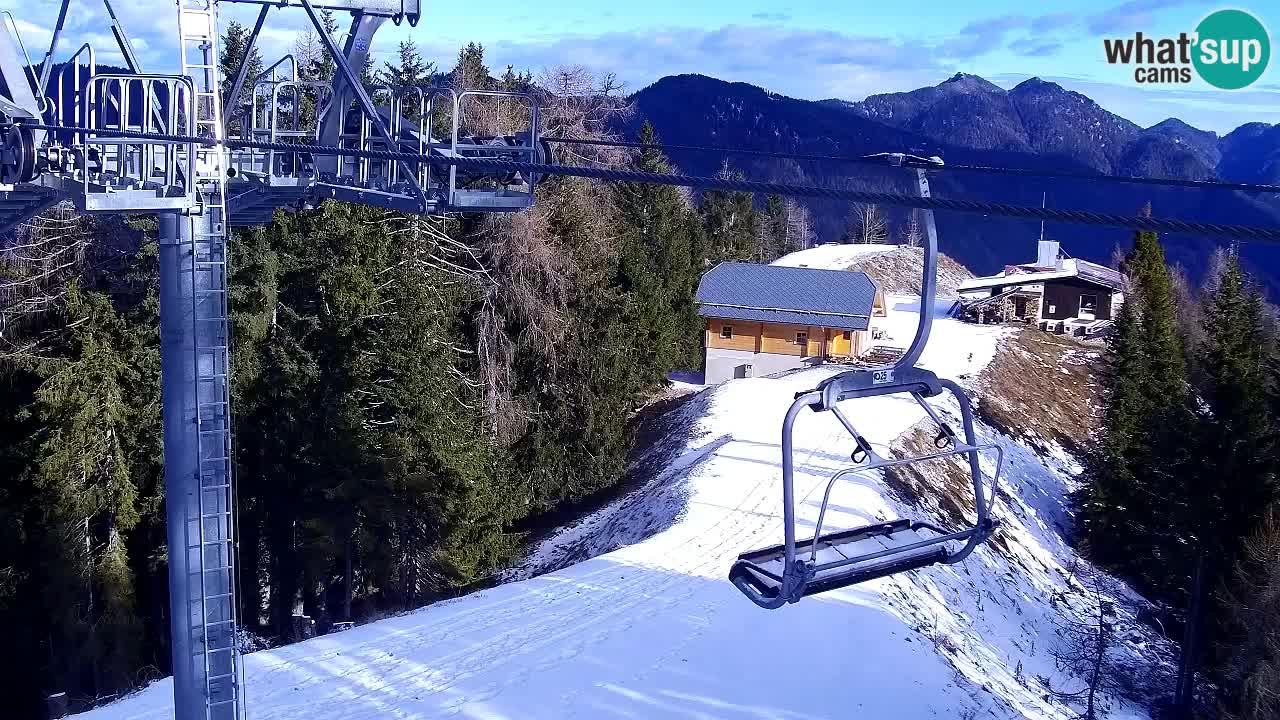 Webcam Kranjska Gora VITRANC 2 | Station supérieure