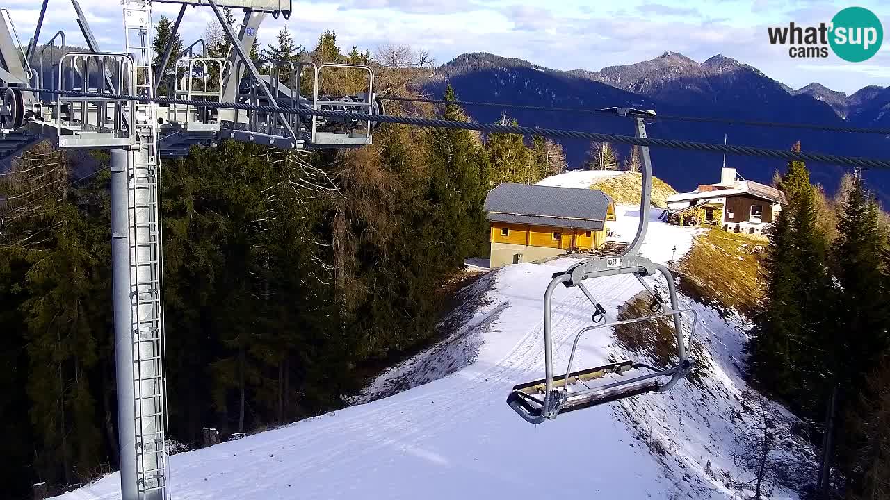 Web kamera Kranjska Gora VITRANC 2 | gornja postaja