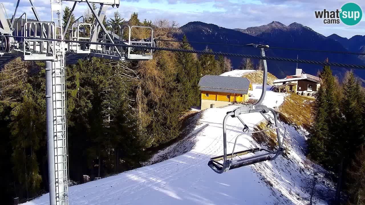 Web kamera Kranjska Gora VITRANC 2 | gornja postaja