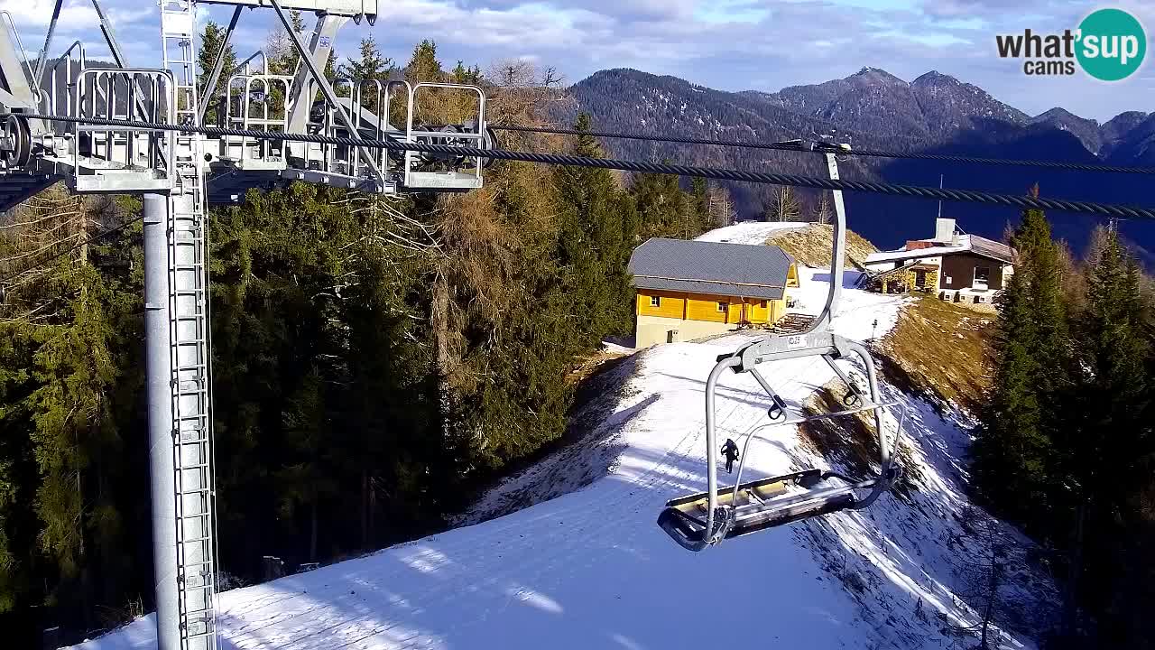 Web kamera Kranjska Gora VITRANC 2 | gornja postaja