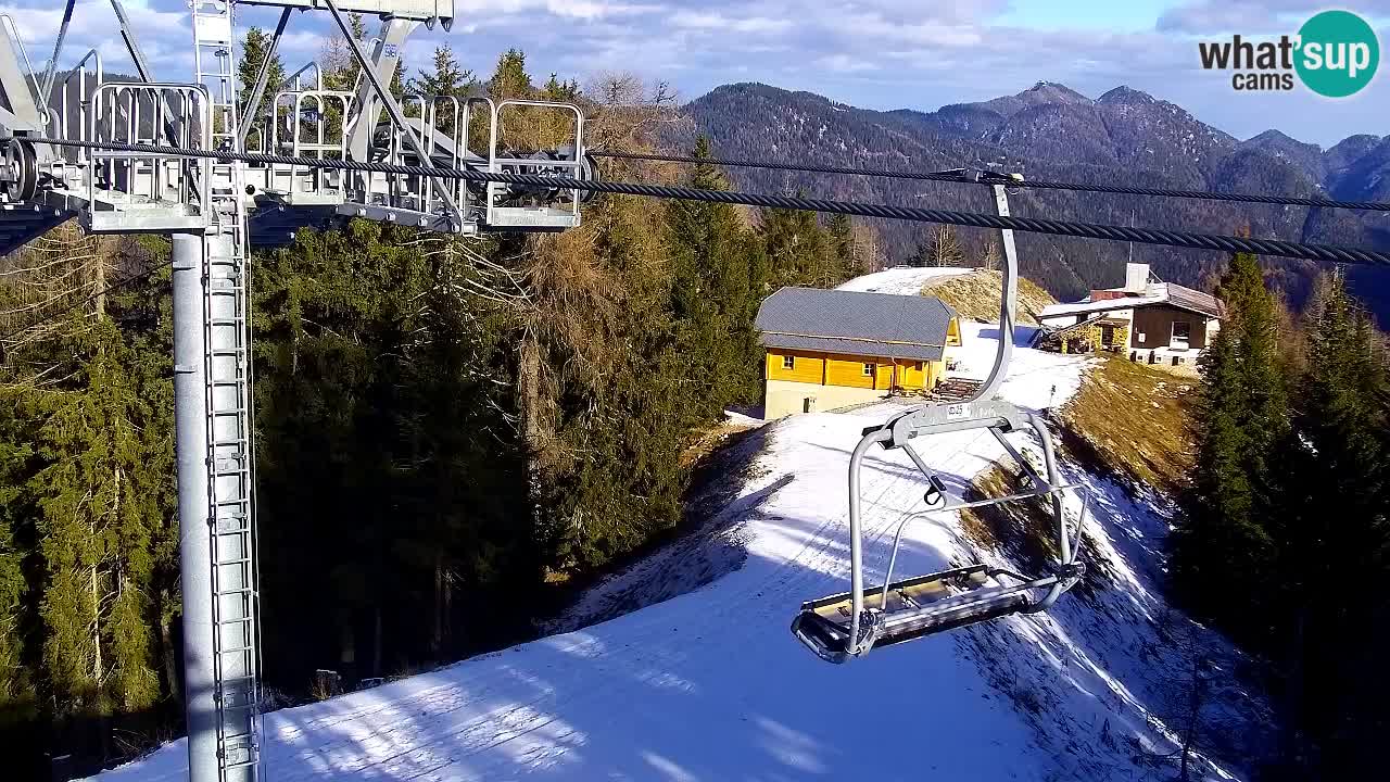 Webcam Kranjska Gora VITRANC 2 | Station supérieure