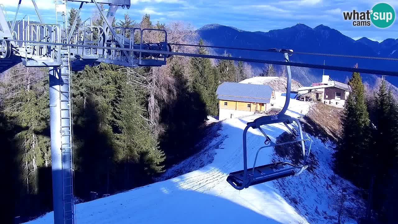 Webcam Kranjska Gora VITRANC 2 | Station supérieure