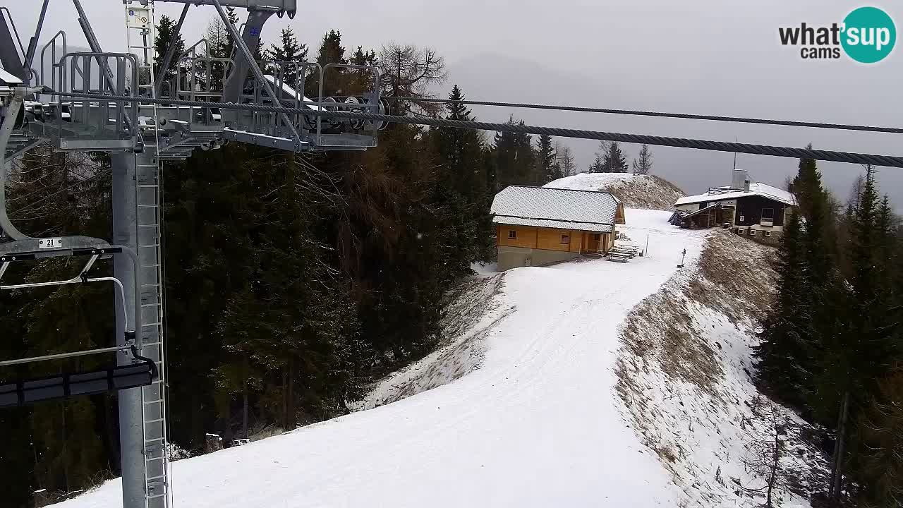 Webcam Kranjska Gora VITRANC 2 | Station supérieure