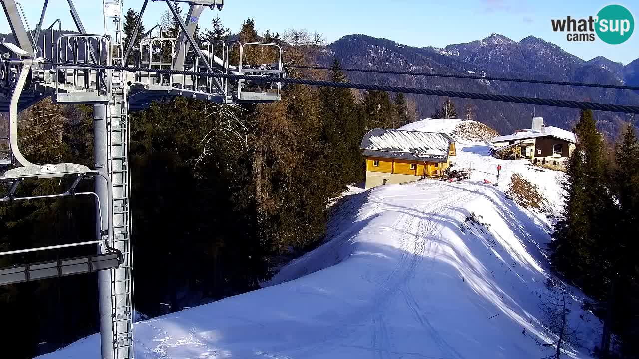 Webcam Kranjska Gora VITRANC 2 upper station