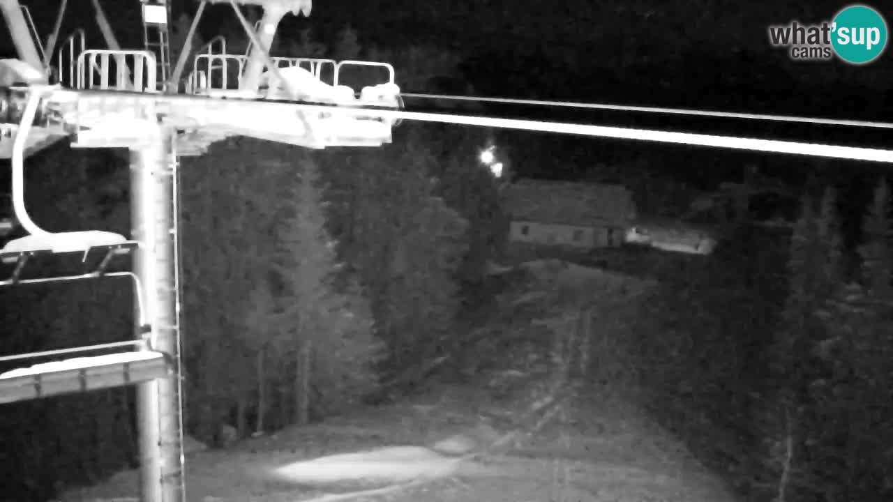 Webcam Kranjska Gora VITRANC 2 upper station