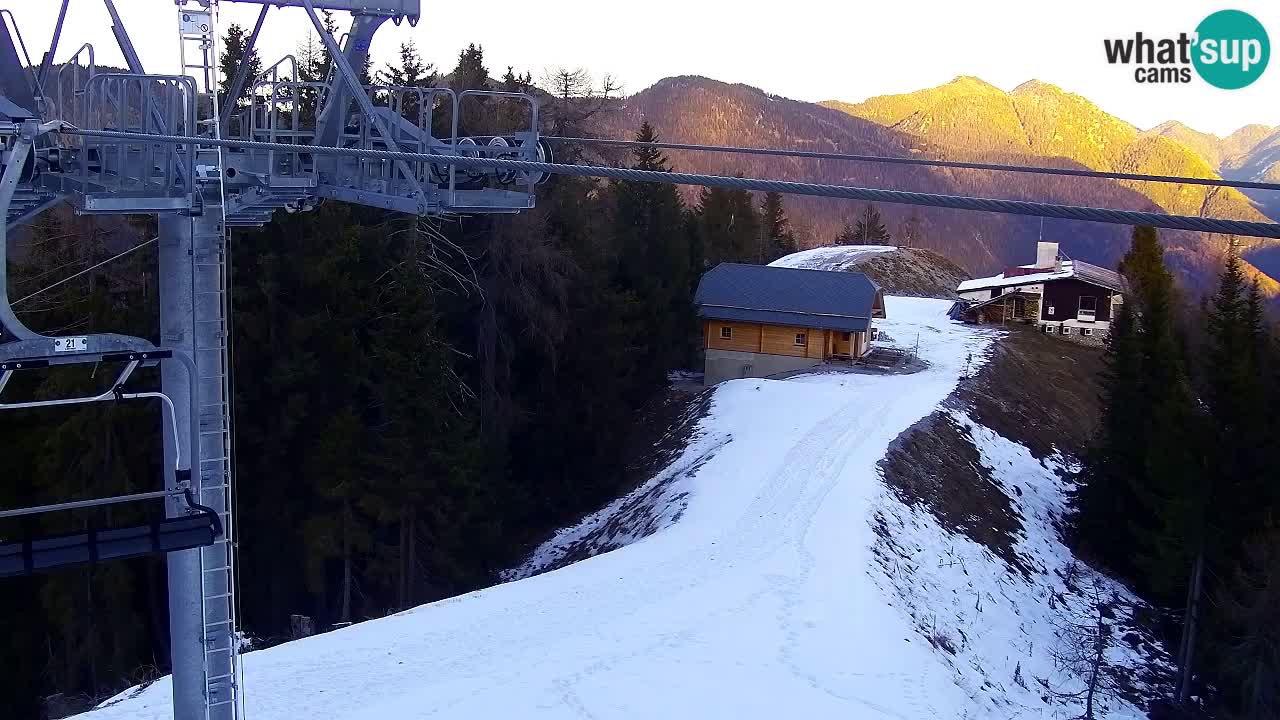 Webcam VITRANC 2 | Kranjska Gora – stazione superiore