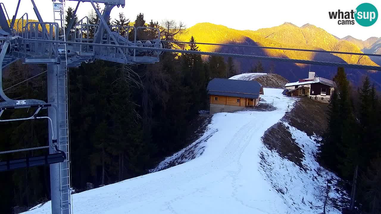 Web kamera Kranjska Gora VITRANC 2 | gornja postaja