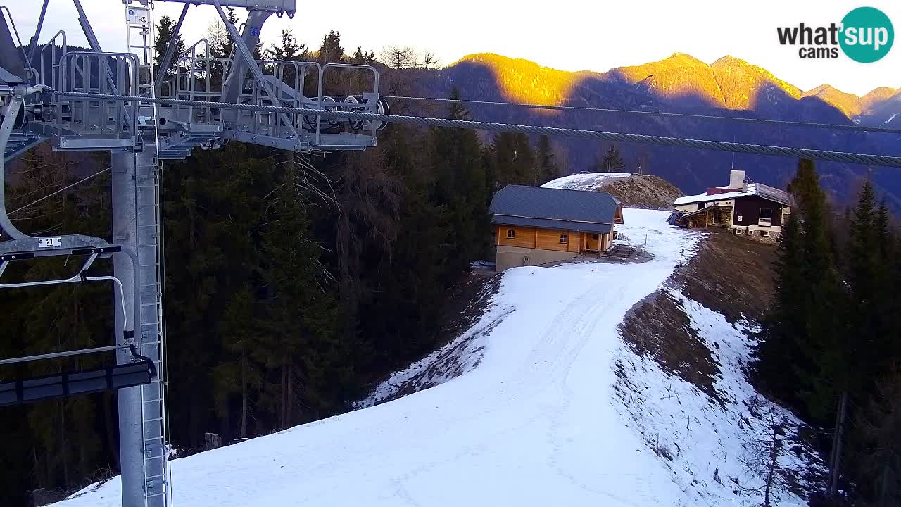 Webcam Kranjska Gora VITRANC 2 | Station supérieure