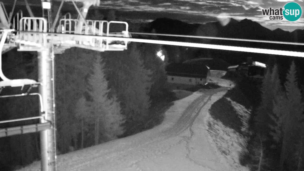 Webcam Kranjska Gora VITRANC 2 | Station supérieure