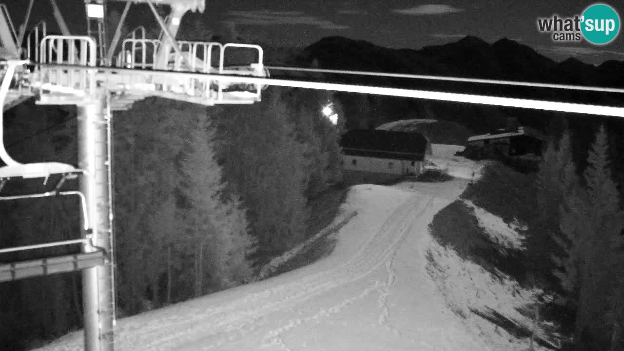 Webcam Kranjska Gora VITRANC 2 | Station supérieure