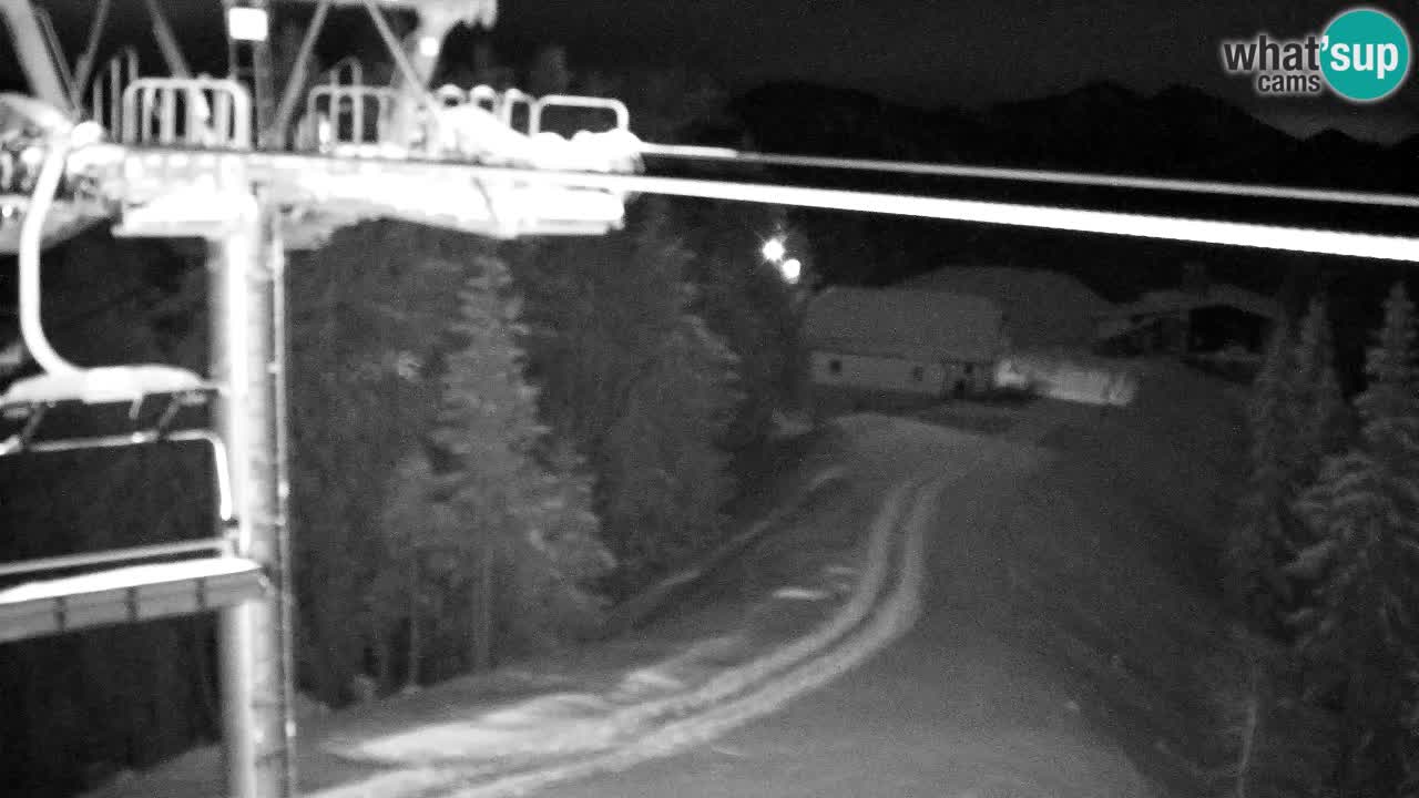 Webcam Kranjska Gora VITRANC 2 upper station