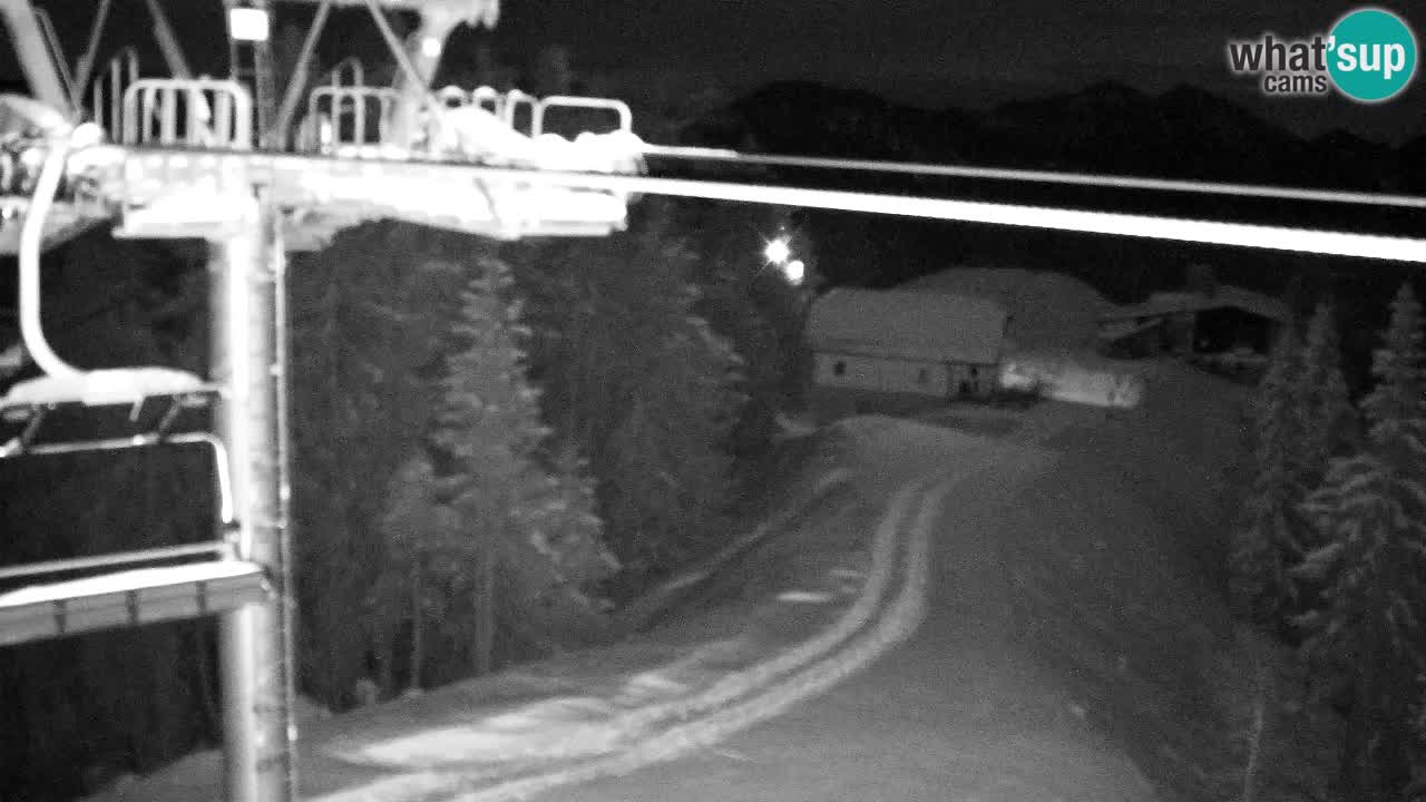 Webcam Kranjska Gora VITRANC 2 upper station