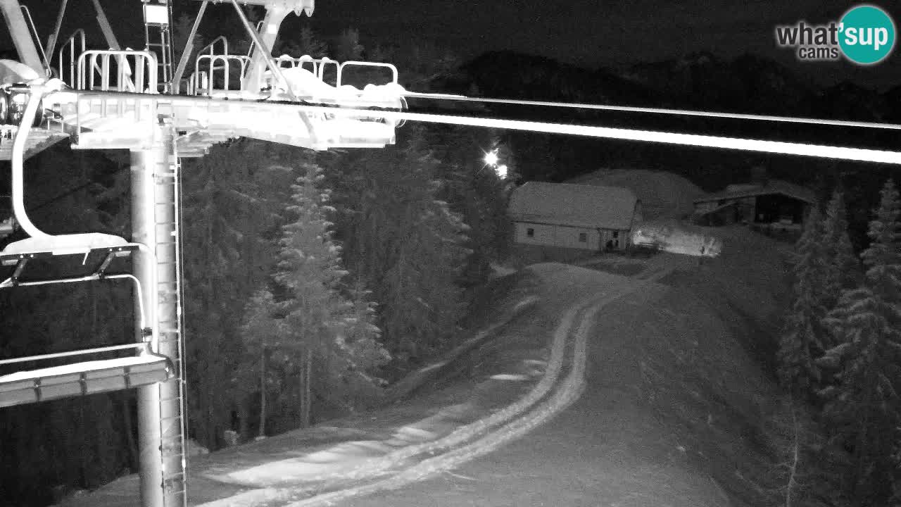 Webcam Kranjska Gora VITRANC 2 upper station