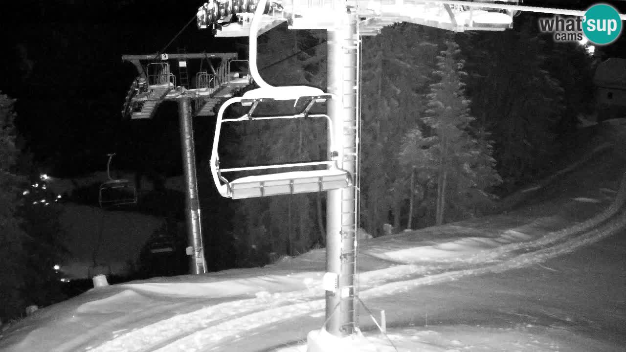 Webcam Kranjska Gora VITRANC 2 upper station