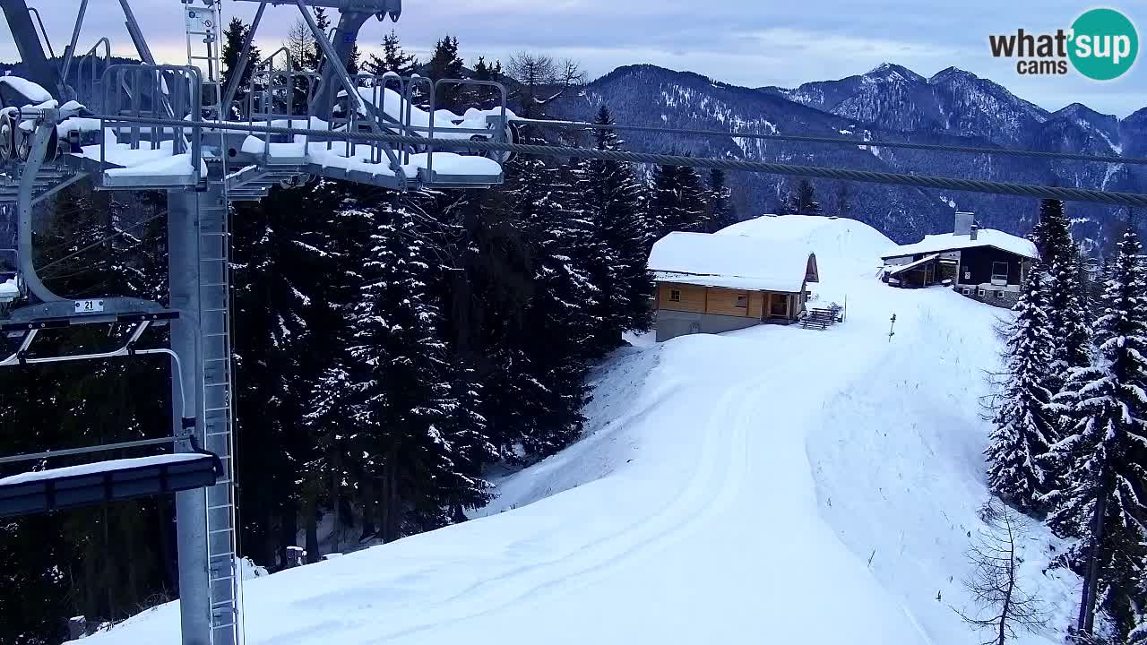 Webcam Kranjska Gora VITRANC 2 | Station supérieure