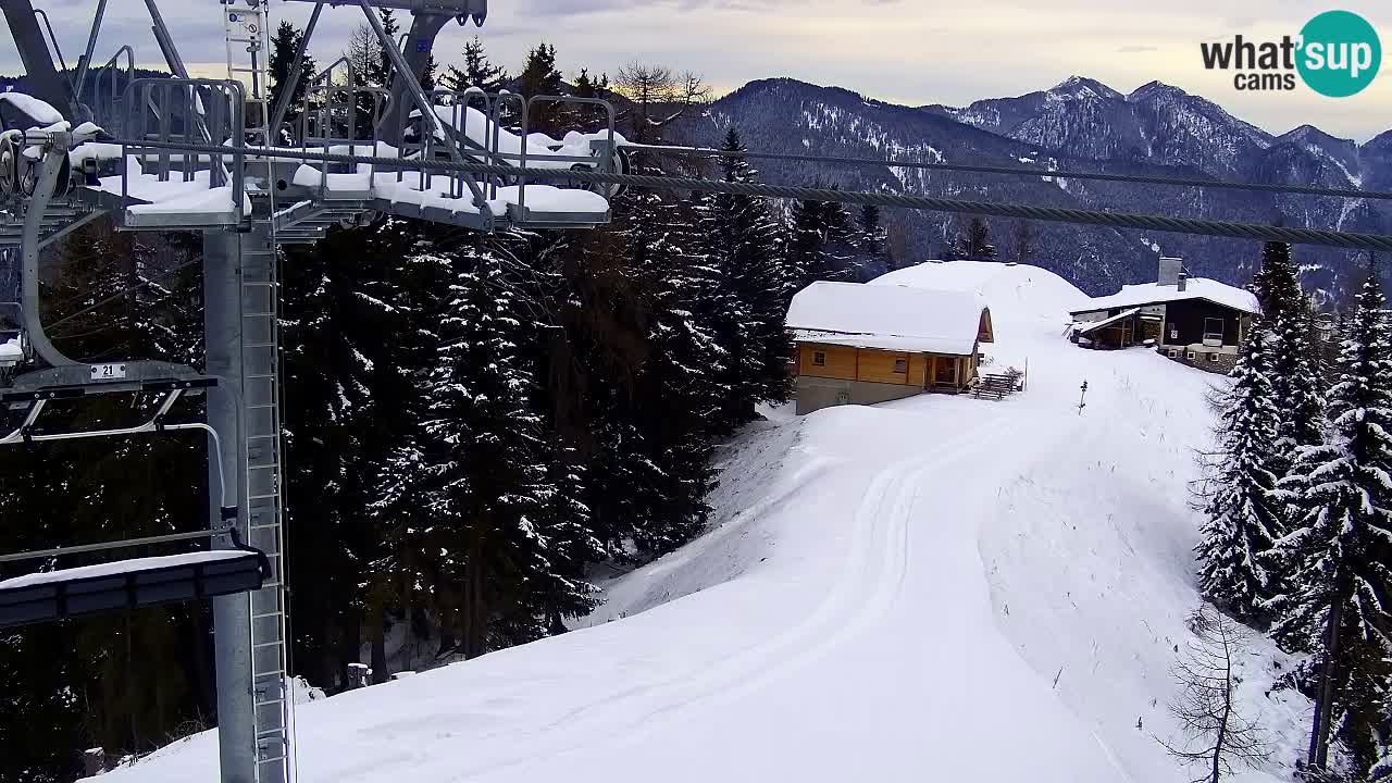 Web kamera Kranjska Gora VITRANC 2 | gornja postaja