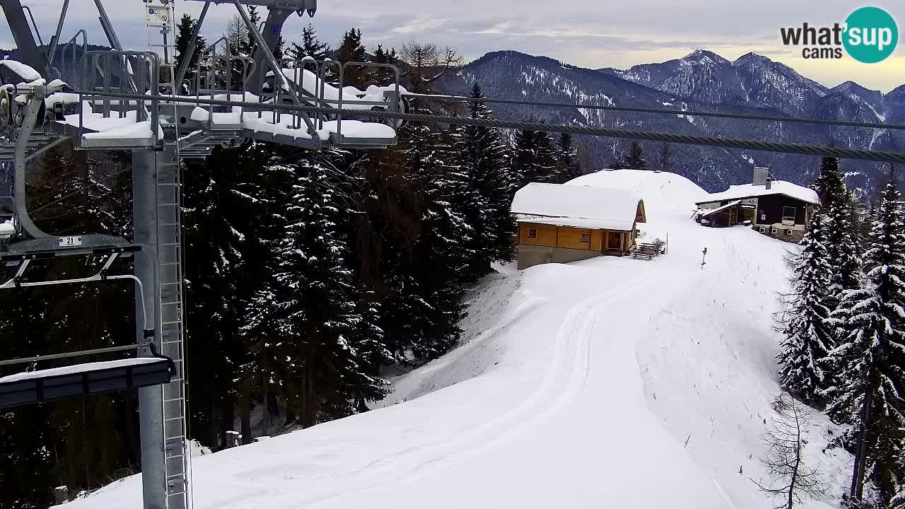 Webcam Kranjska Gora VITRANC 2 | station supérieure