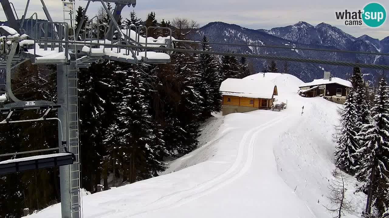 Web kamera Kranjska Gora VITRANC 2 | gornja postaja