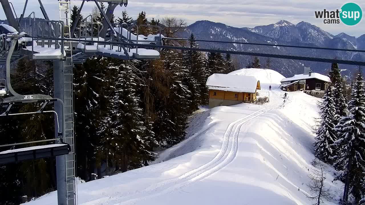 Webcam Kranjska Gora VITRANC 2 upper station