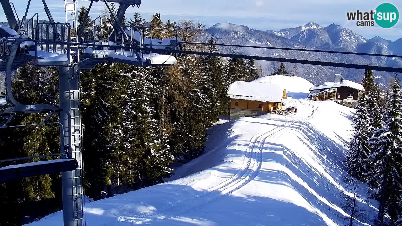 Webcam Kranjska Gora VITRANC 2 upper station