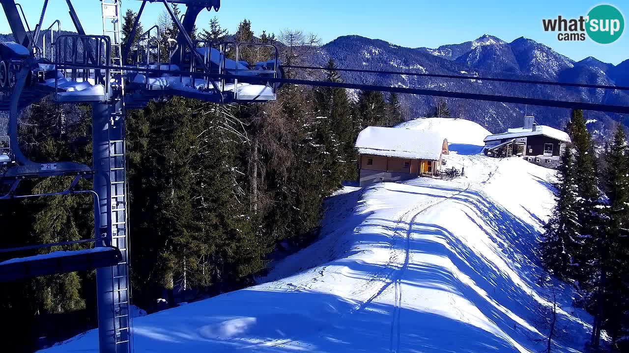 Web kamera Kranjska Gora VITRANC 2 | gornja postaja