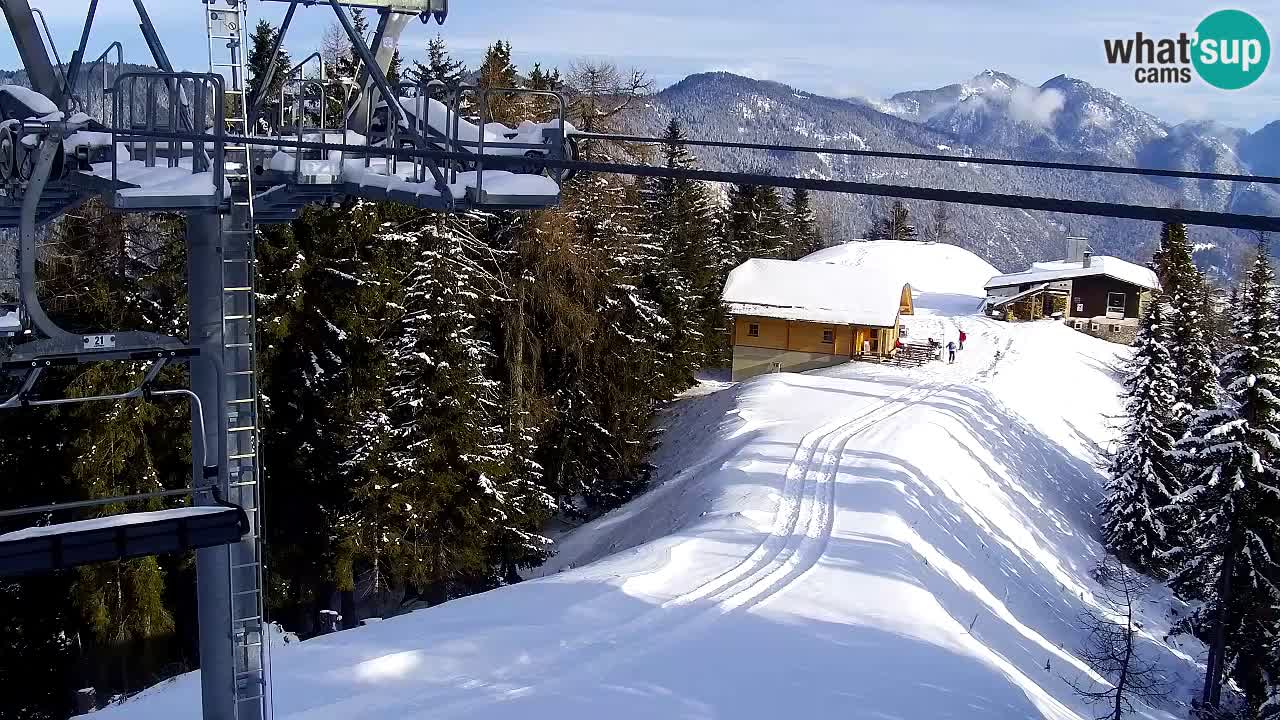 Webcam Kranjska Gora VITRANC 2 | station supérieure