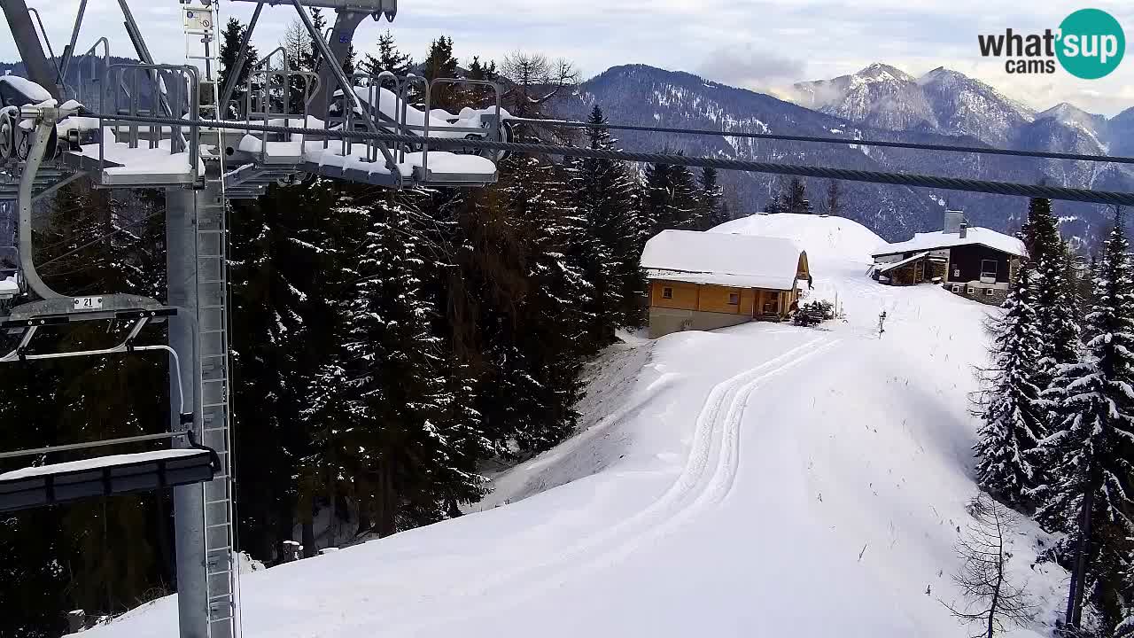 Webcam VITRANC 2 | Kranjska Gora – stazione superiore